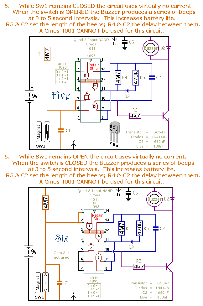 迷你報警系統(tǒng)電路設(shè)計 集成電路實現(xiàn)方案